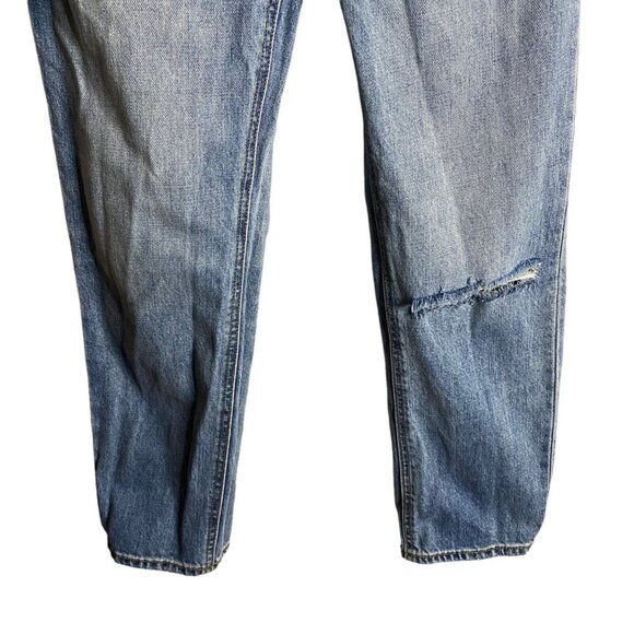 BDG Women's Relaxed Straight Medium Wash Button-Fly Denim Jeans - Picture 3 of 9